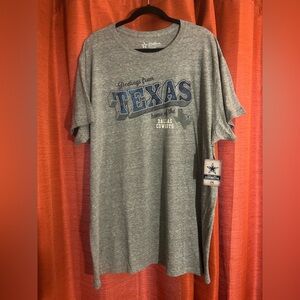 NWT NFL Dallas Cowboys Gray T-Shirt Size 3XL